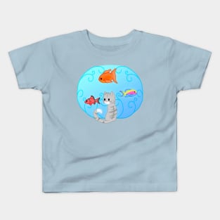 cat tv Kids T-Shirt